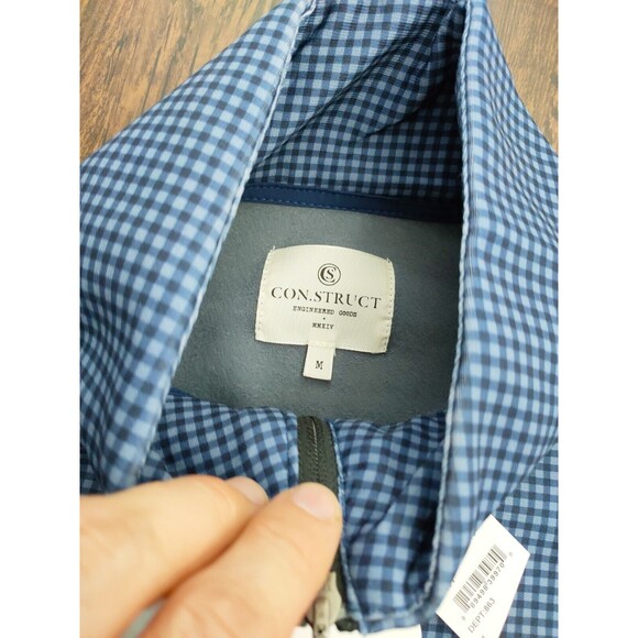 Con.struct Silvadur Mens Large 1/4 zip Pullover Soft Sweatshirt Long Sleeve - Picture 3 of 11